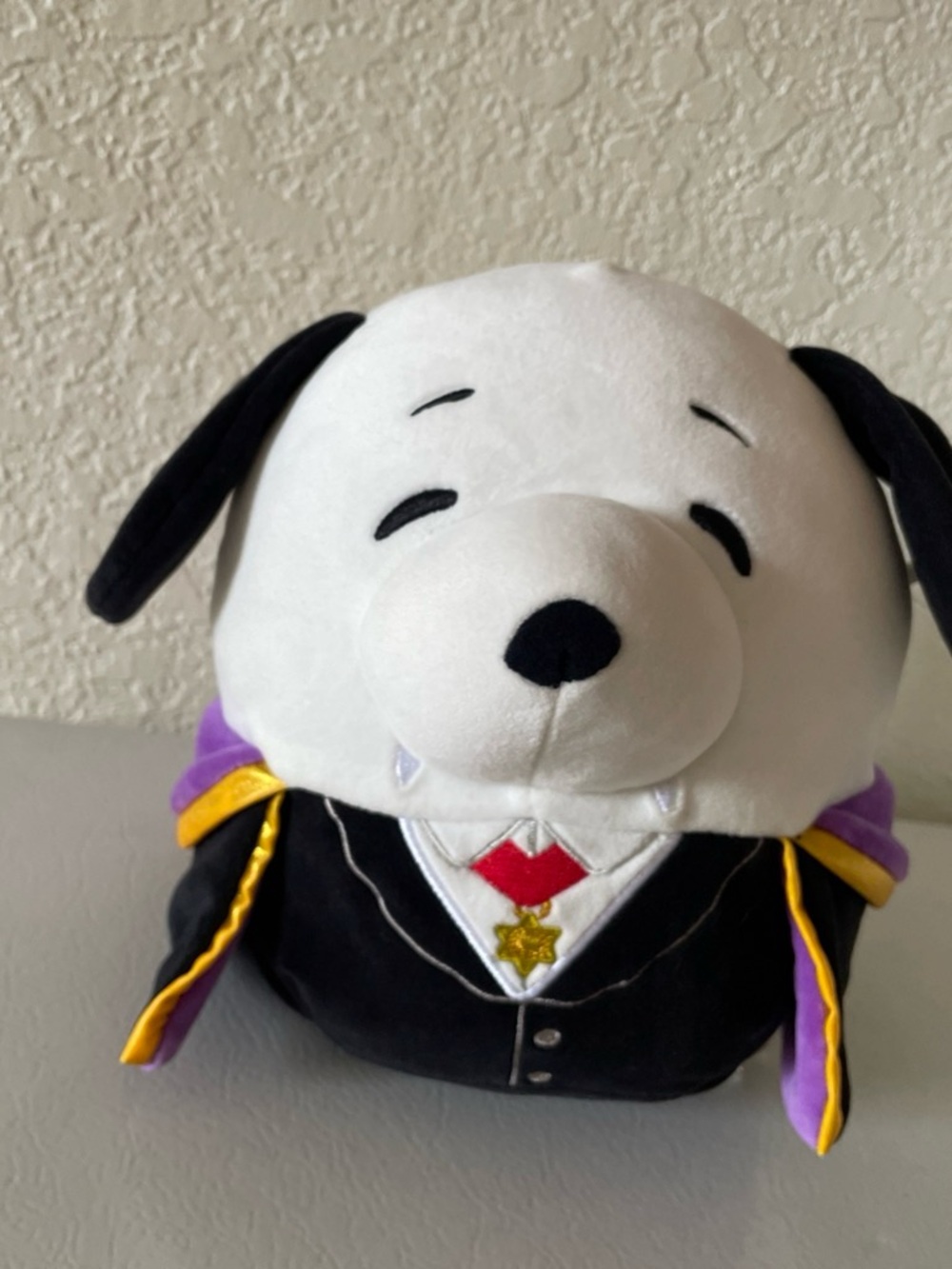 Peanut Squishmallow plush.